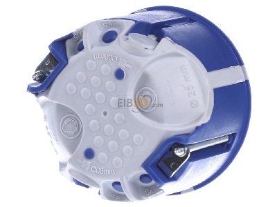 Ansicht hinten Kaiser 9069-03 Schallschutzdose hohlwand, 68mm 