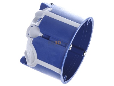 Ansicht oben links Kaiser 9069-03 Schallschutzdose hohlwand, 68mm 