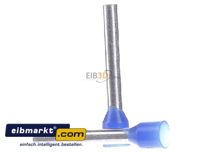 View on the right Klauke 473/18 Cable end sleeve 2,5mm insulated
