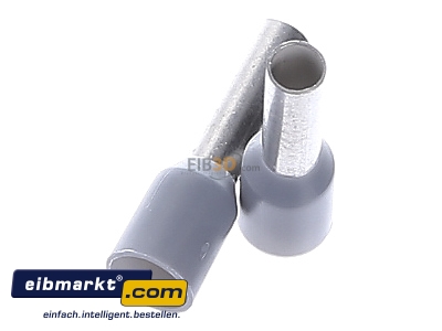 Top rear view Klauke 474/10 Cable end sleeve 4mm insulated
