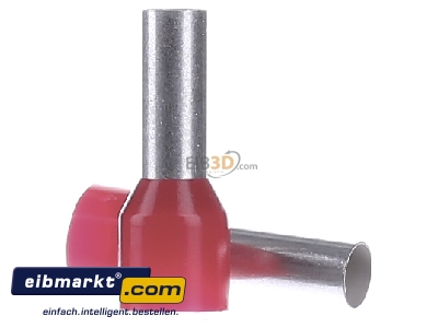 View on the left Klauke 476/12 Cable end sleeve 10mm insulated
