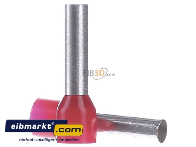 View on the left Klauke 476/18 Cable end sleeve 10mm insulated

