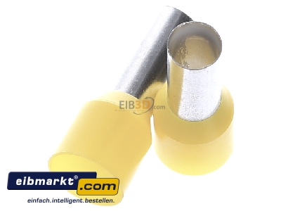 Top rear view Klauke 478/16 Cable end sleeve 25mm insulated
