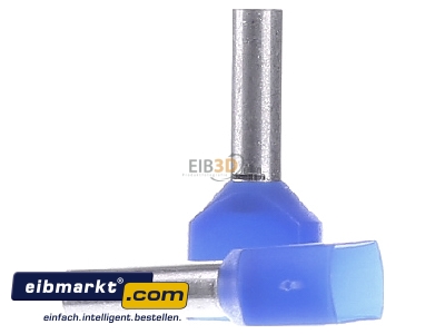 View on the right Klauke 873/10 Cable end sleeve 2,5mm insulated
