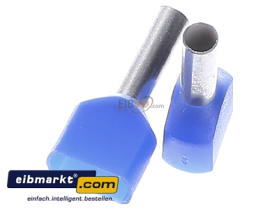 Top rear view Klauke 873/10 Cable end sleeve 2,5mm insulated
