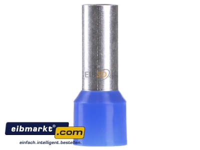 View on the right Klauke 480/25 Cable end sleeve 50mm² insulated 
