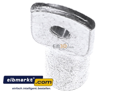 Top rear view Klauke 6R/6 o.S. Ring lug for copper conductor 
