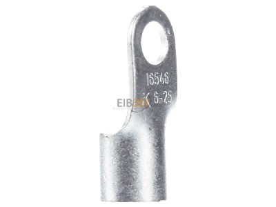 View on the right Klauke 1654/6 Ring lug for copper conductor 25mm 
