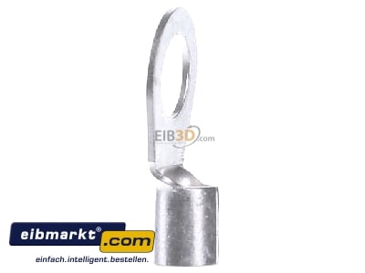 View on the left Klauke 1653/10 Ring lug for copper conductor 16mm 
