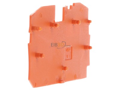 View on the right WAGO 2016-1292 End/partition plate for terminal block 
