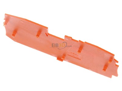 Top rear view WAGO 2016-1292 End/partition plate for terminal block 
