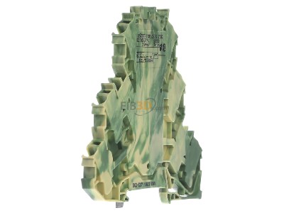 View on the right WAGO 2002-3207 Ground terminal block 2-p 5,2mm 
