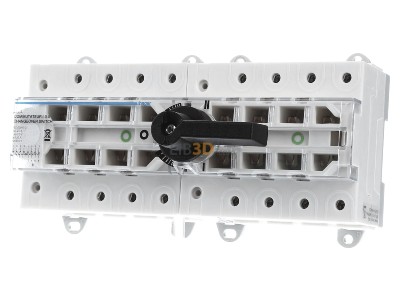 Front view Hager HI405R Off-load switch 4-p 100A 
