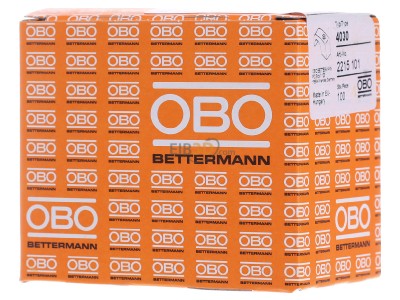 Ansicht links OBO 4030 ISO-Nagelschelle 7-11mm 7-11mm PP, lgr 