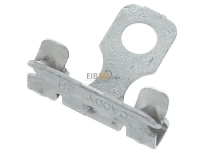 Top rear view Erico 2H4 Fixing clamp 2...3mm steel 
