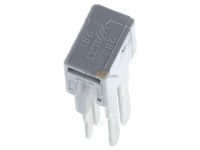 View top right WAGO 283-414 Cross-connector for terminal block 2-p 
