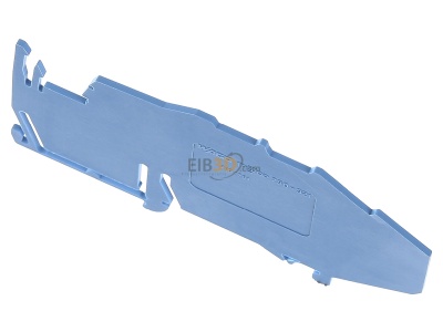 Ansicht oben vorne WAGO 780-321 Sammelschienentrger 1,5mm, blau 