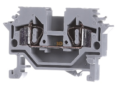 Front view WAGO 281-601 Feed-through terminal block 6mm 32A 
