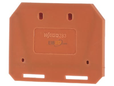 Back view WAGO 283-302 End/partition plate for terminal block 
