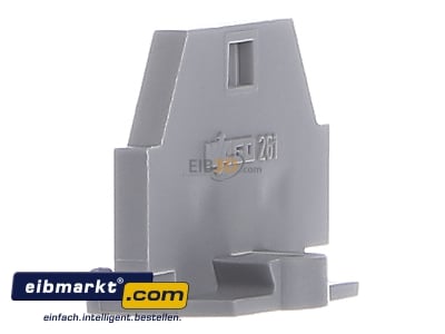 View on the right WAGO Kontakttechnik 261-361 End/partition plate for terminal block
