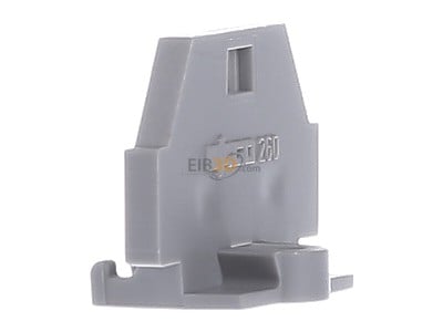 View on the right WAGO 260-361 End/partition plate for terminal block 

