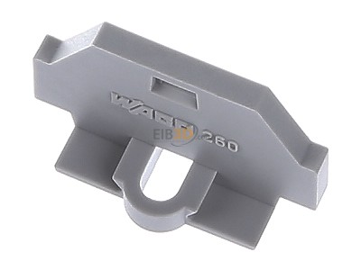 Top rear view WAGO 260-361 End/partition plate for terminal block 

