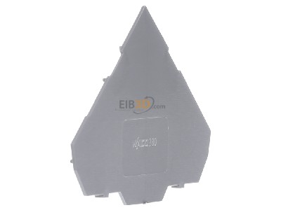 View on the right WAGO 280-319 End/partition plate for terminal block 
