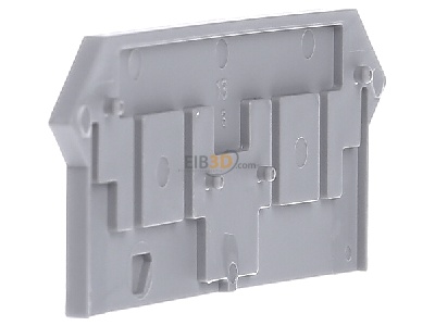 View on the right WAGO 280-316 End/partition plate for terminal block 
