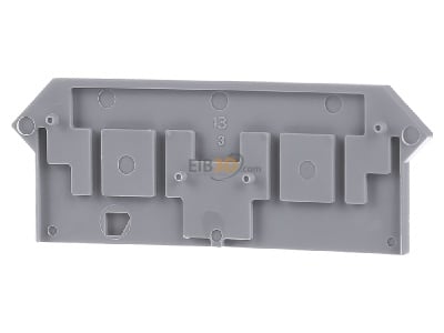 Back view WAGO 280-316 End/partition plate for terminal block 
