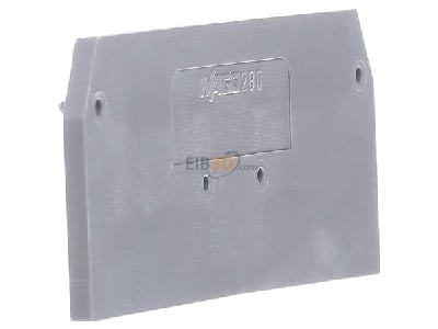 View on the left WAGO 280-324 End/partition plate for terminal block 
