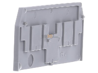 View on the right WAGO 280-324 End/partition plate for terminal block 
