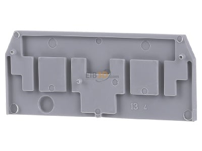 Back view WAGO 280-324 End/partition plate for terminal block 
