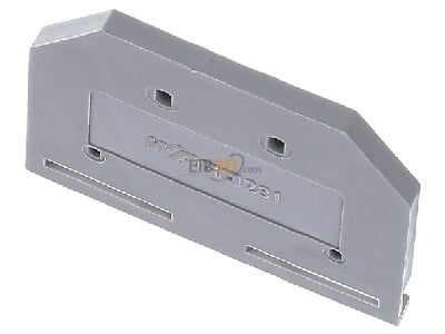 View up front WAGO 281-301 End/partition plate for terminal block 
