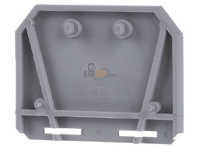 Front view WAGO 283-301 End/partition plate for terminal block 
