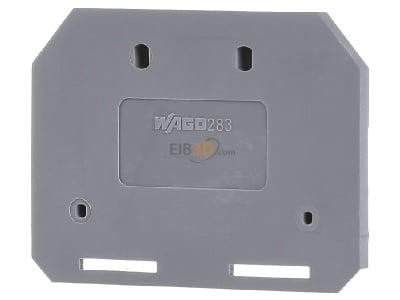 Back view WAGO 283-301 End/partition plate for terminal block 
