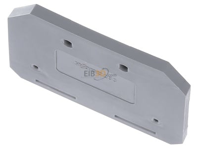 Top rear view WAGO 283-301 End/partition plate for terminal block 
