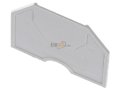 View up front Wieland AP 2,5-4/V0 End/partition plate for terminal block 
