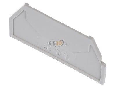 View up front Wieland API 10-16/V0 End/partition plate for terminal block 

