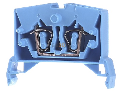 Front view WAGO 264-714 Feed-through terminal block 6mm 24A 
