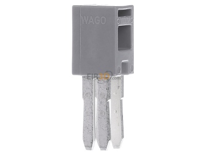 View on the right WAGO 285-435 Cross-connector for terminal block 2-p 
