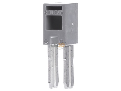 Back view WAGO 285-435 Cross-connector for terminal block 2-p 
