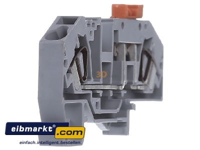 View on the left WAGO Kontakttechnik 282-697 Disconnect terminal block 30A 1-p 8mm
