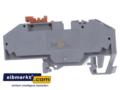 Ansicht hinten WAGO Kontakttechnik 282-697 Durchgangsklemme 0,2-6mmq grau 