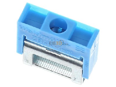 Ansicht oben vorne Weidm�ller ZB 4K BL Zugb�gel bl L=20mm B=6mm 