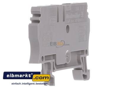 View on the right Weidmller ZDU 2.5 Feed-through terminal block 5mm 24A - 
