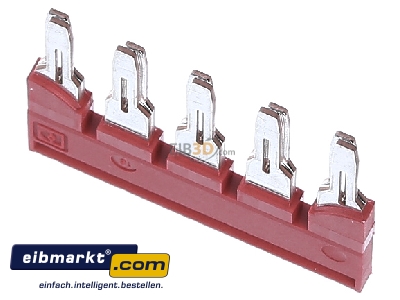 Top rear view Phoenix Contact FBS  5-8 Cross-connector for terminal block 5-p - FBS 5-8
