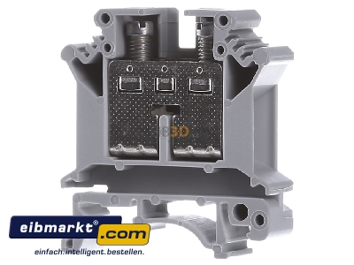 Front view Phoenix Contact UIK 16 Feed-through terminal block 12,2mm 101A - 
