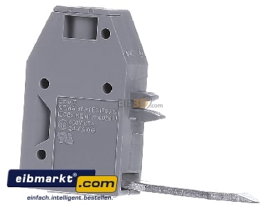 Back view Phoenix Contact AGK 10-UKH 50 Feed-through terminal block 20mm
