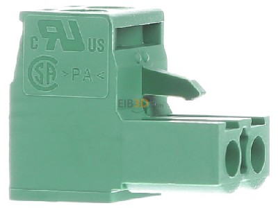 View on the right Phoenix MSTB 2,5/ 2-ST-5,08 Cable connector for printed circuit 
