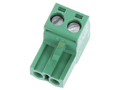 Top rear view Phoenix MSTB 2,5/ 2-ST-5,08 Cable connector for printed circuit 
